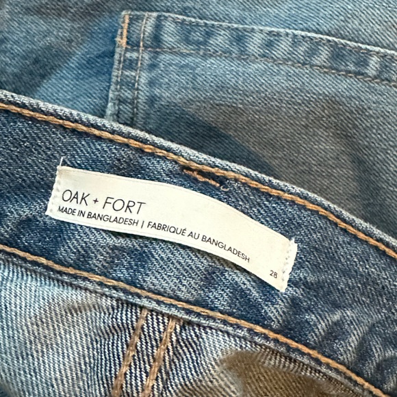 Oak + Fort Denim Shorts - Picture 3 of 3